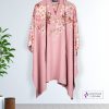 Midnight Blossom Luxe Kaftan ( Light Pink )